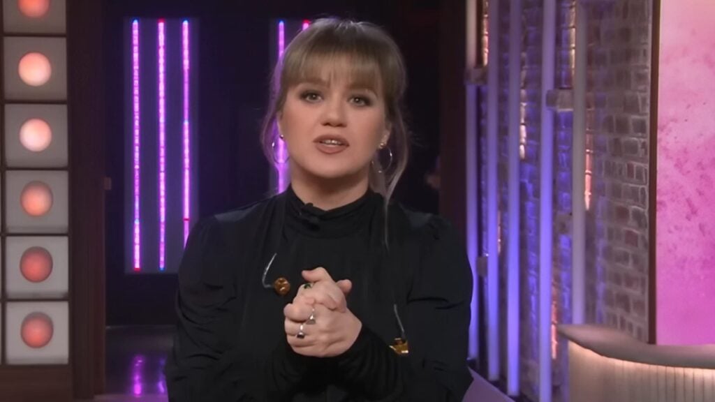 Kelly Clarkson on her talk show