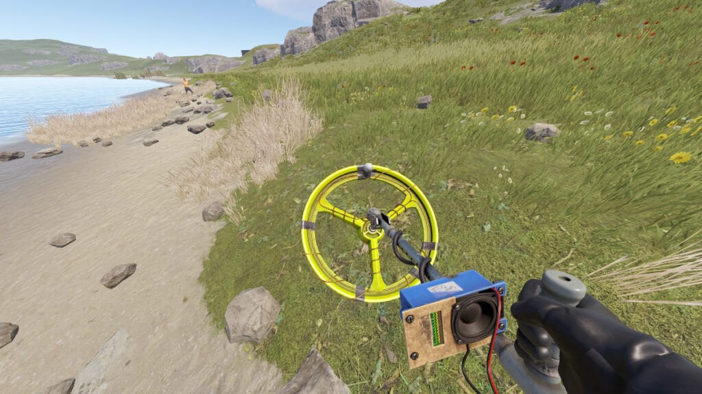 metal detector rust first person