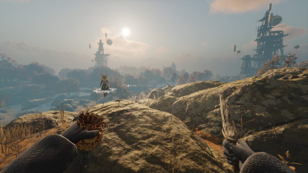 Image of Puck and Swamp Biome in Nightingale