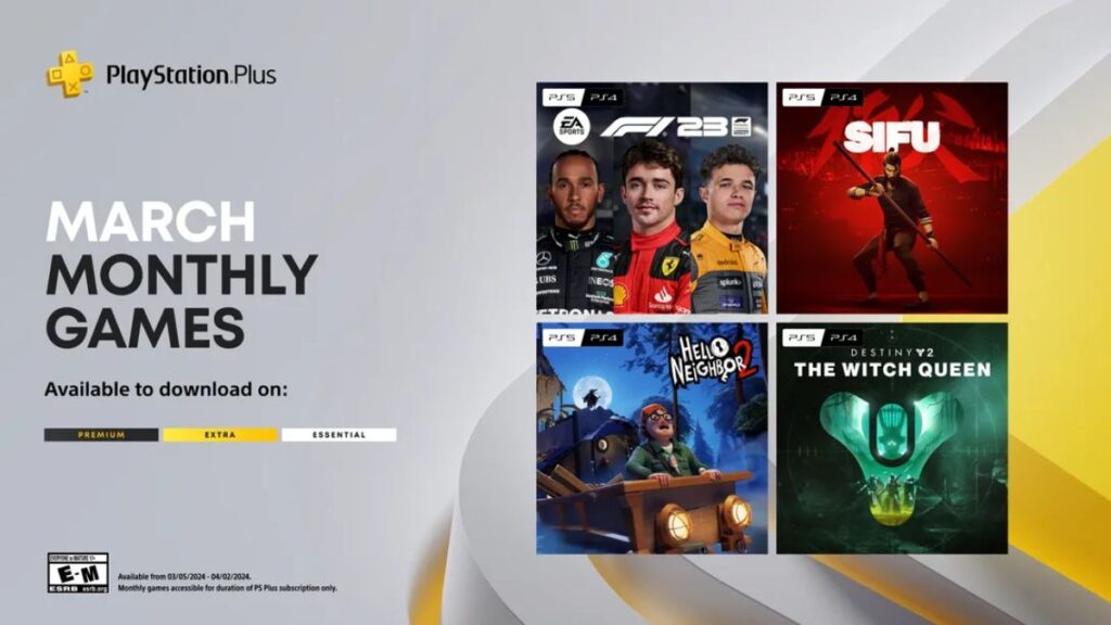 playstation plus free games march 2024