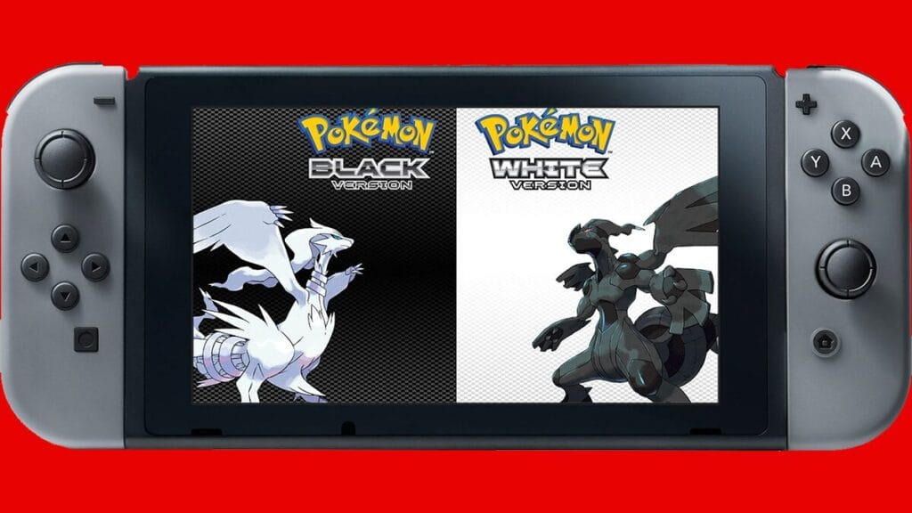 pokemon black and white nintendo switch