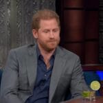 Prince Harry during an interview.