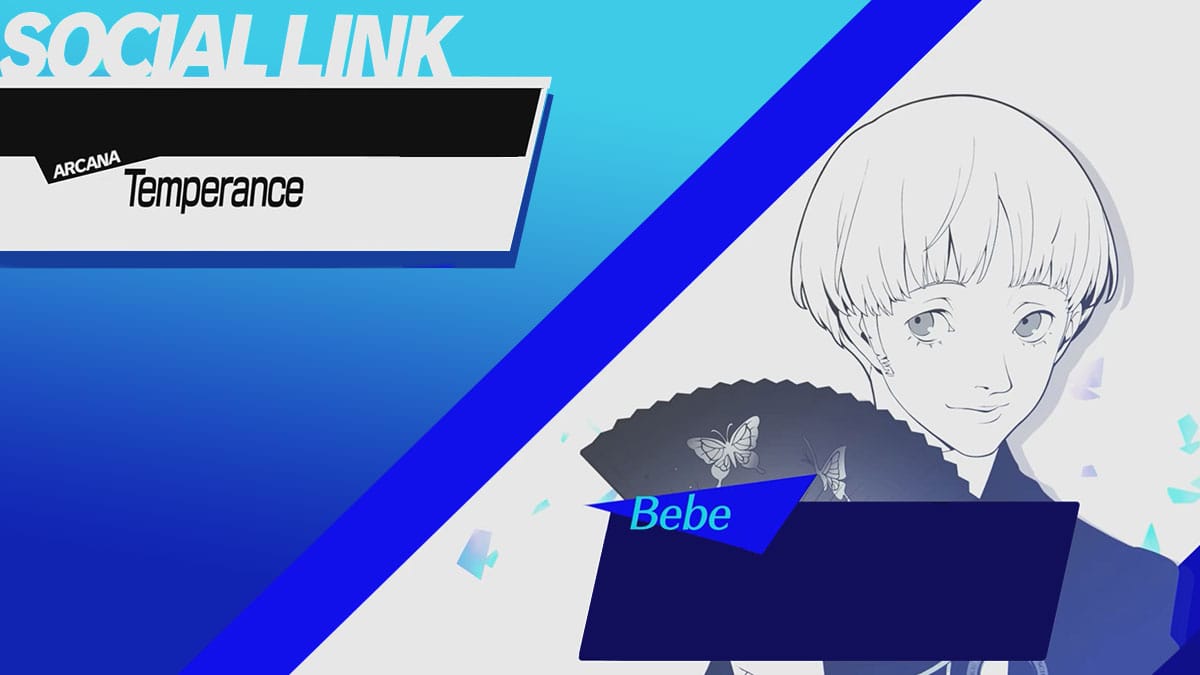 Persona 3 Reload: Bebe (Temperance) Social Link Guide