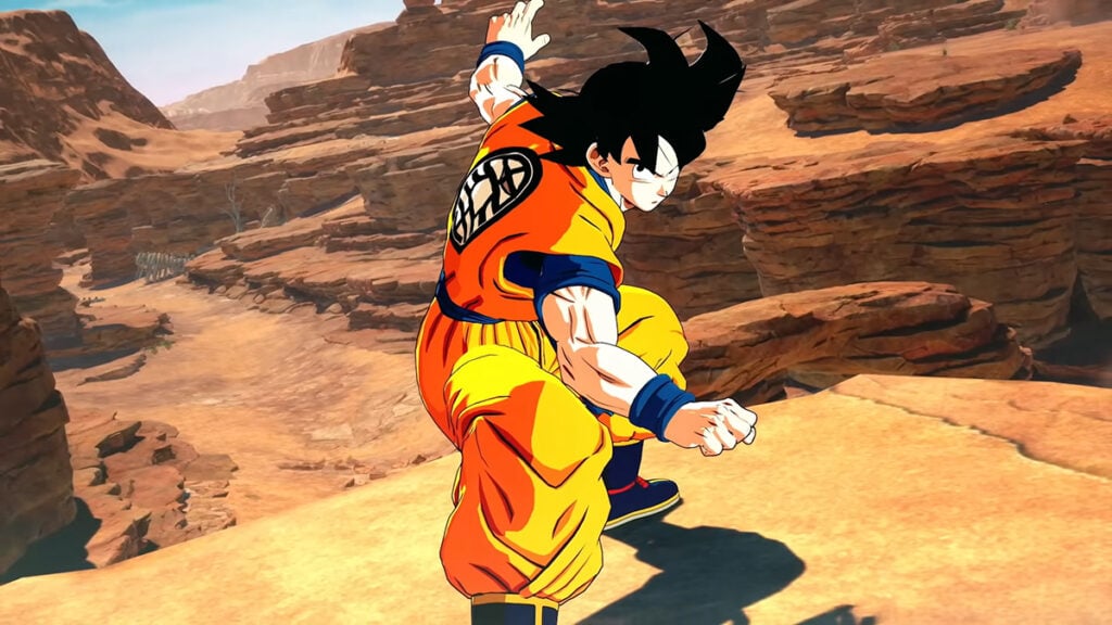 Goku, as he appears on Dragon Ball Sparking Zero. 