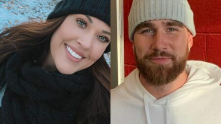 "Love Is Blind" star Chelsea Blackwell and Travis Kelce