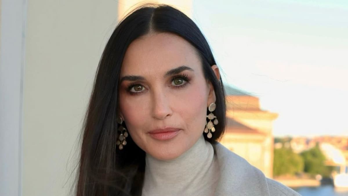 Demi Moore Wows Fans With Risqué Cutout Gown With Her Daughters The