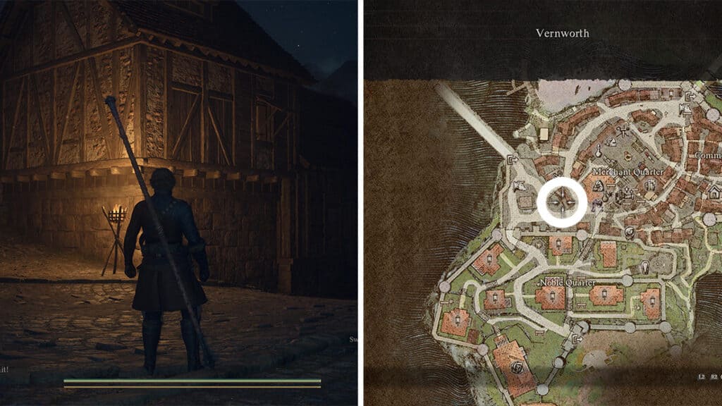 The location of the Bribery Investigation Findings in Dragon's Dogma 2. 