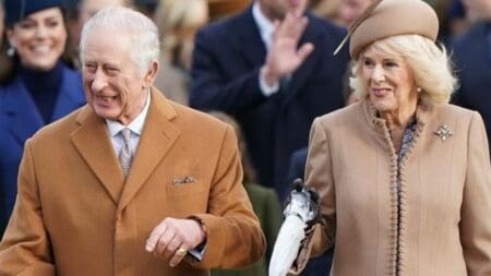 King Charles and Queen Camilla public appearance.