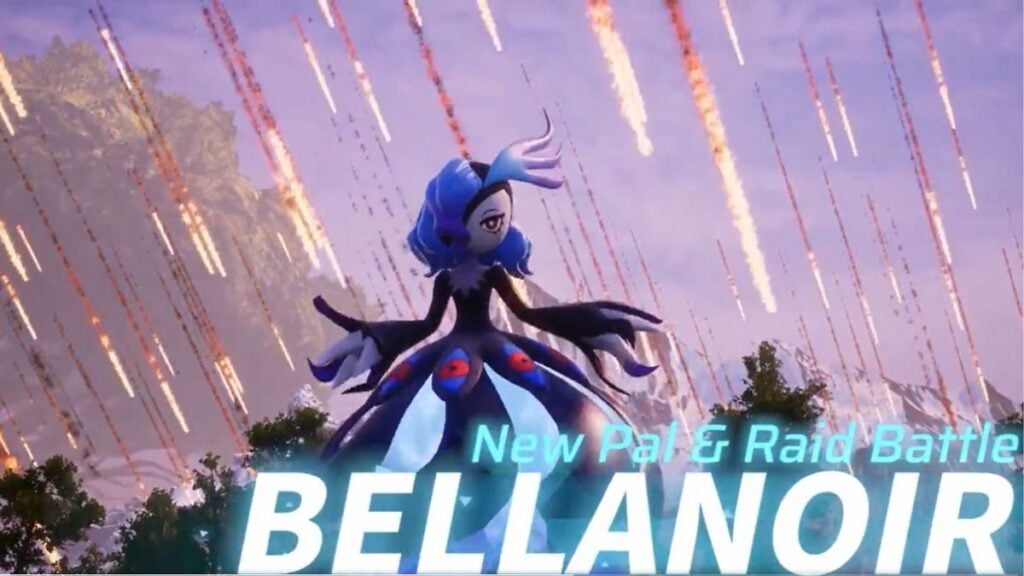 Palworld Adds a New Pal Bellanoir With the First Raid Battle