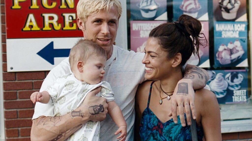 The Place Beyond the Pines Ryan Gosling and Eva Mendes