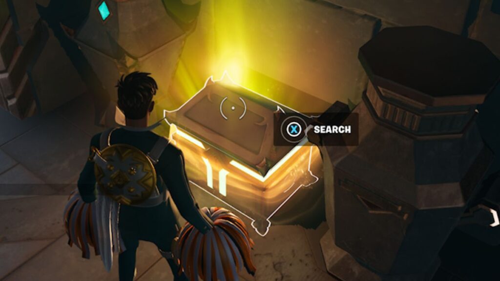 How to Search an Olympus Chest or Underworld Chest