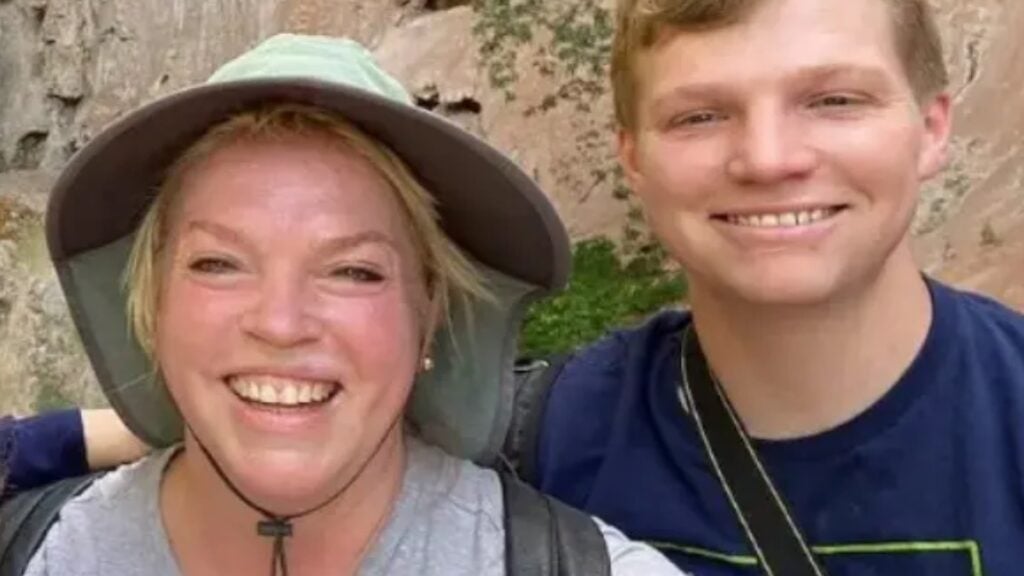 Sister Wives Janelle and Garrison Brown on a previous trip with family filmed by TLC