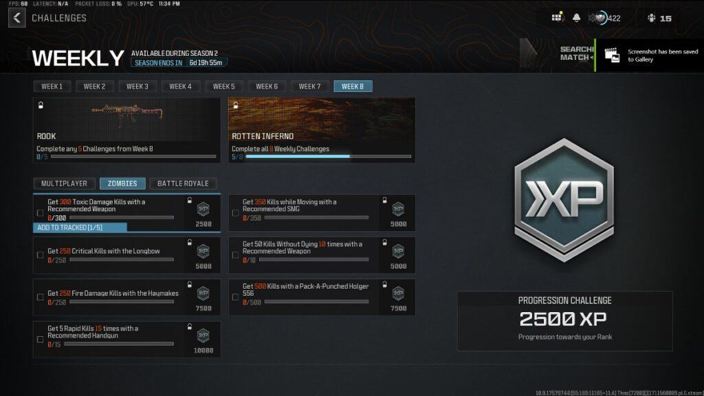 The Rook Free Weapon Blueprint MW3 and Warzone Challenges