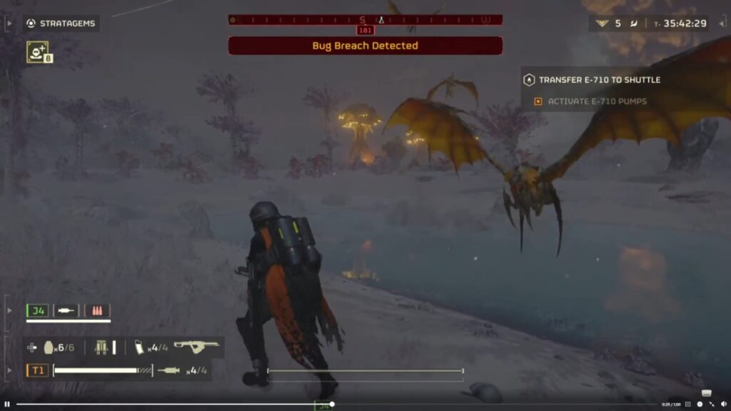 Helldivers 2 flying bugs image