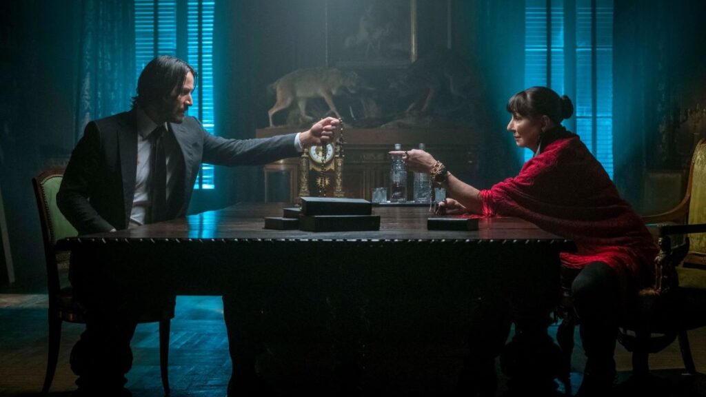 A shot from John Wick Chapter 3