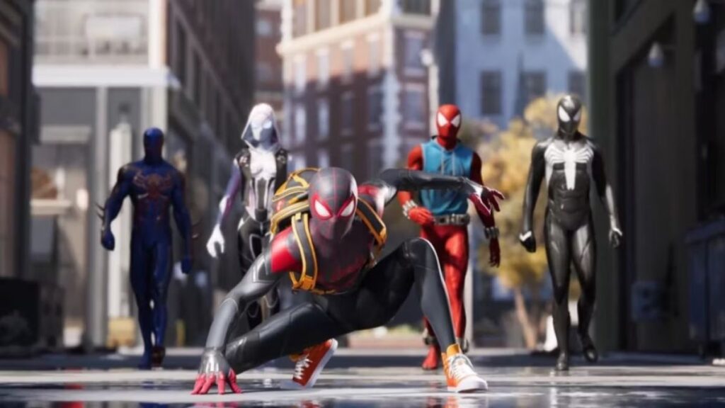 spider-man game leaked spider-man the great web
