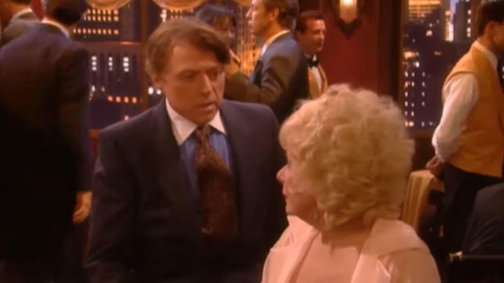 Steve Lawrence starred as himself on "The Nanny"