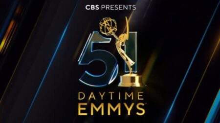 Logo for the 51st Daytime Emmys.