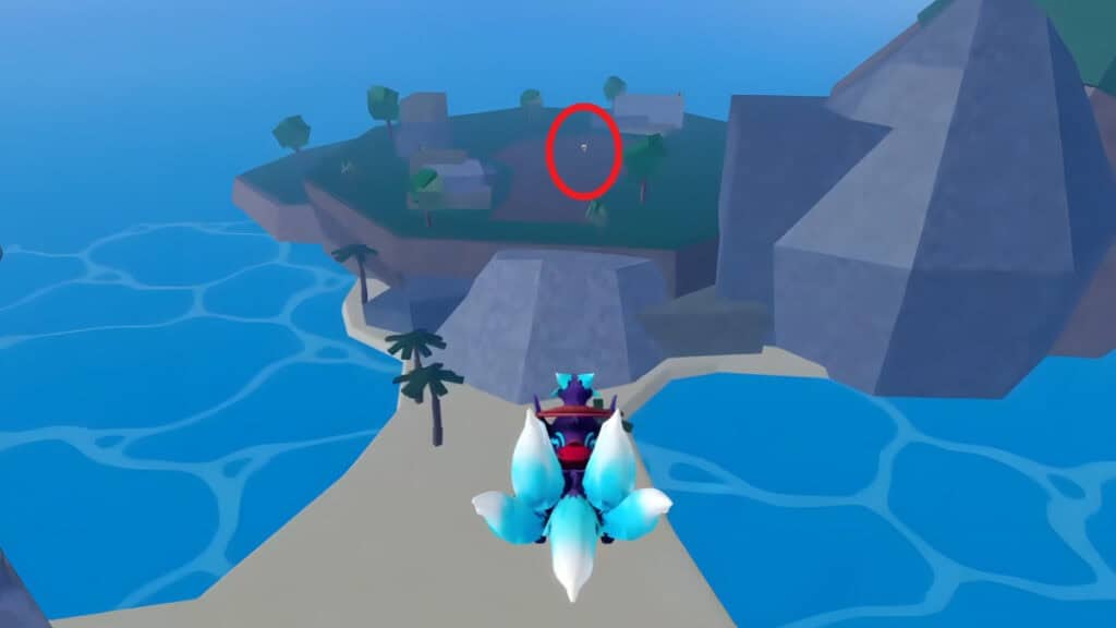 The Tide Keeper who you get the Dragon Trident from in Blox Fruits