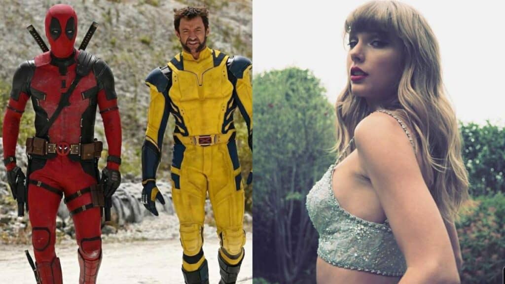 Deadpool and Wolverine and Taylor Swift