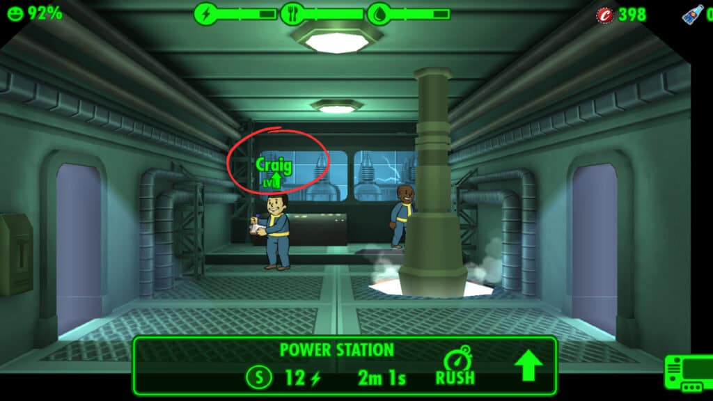 fallout shelter leveling