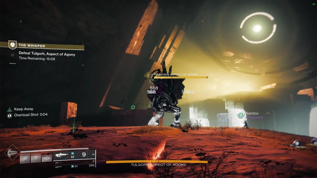 Defeating the Taken Bosses and Completing The Whisper Mission