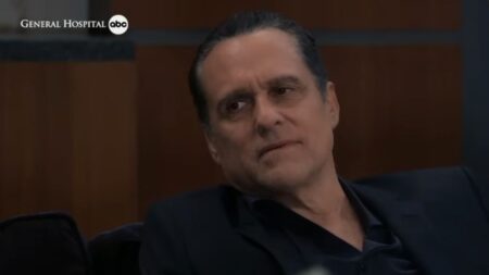 General Hospital star Maurice Benard as Sonny Corinthos in a scene from the soap opera.