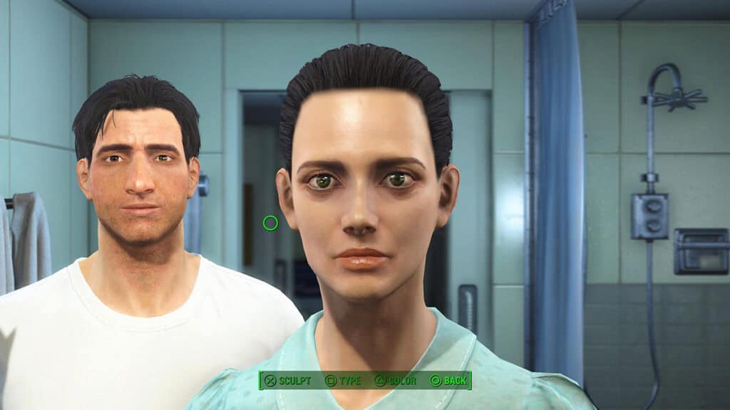 The first real look at Lucy's face in Fallout 4. 