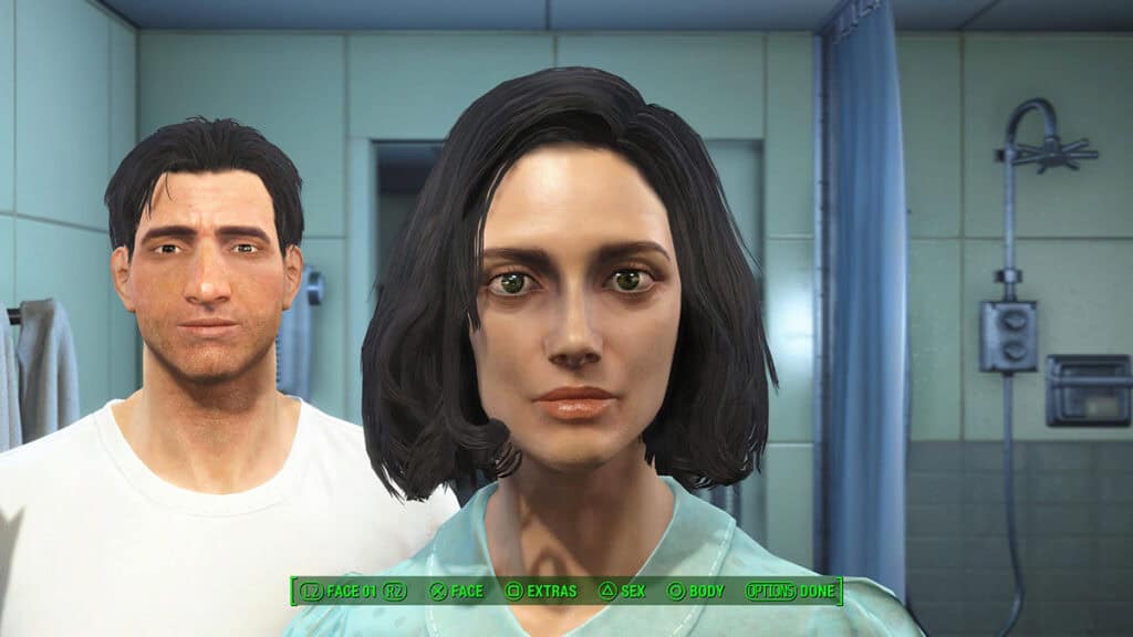 The final step into making Lucy MacLean in Fallout 4.