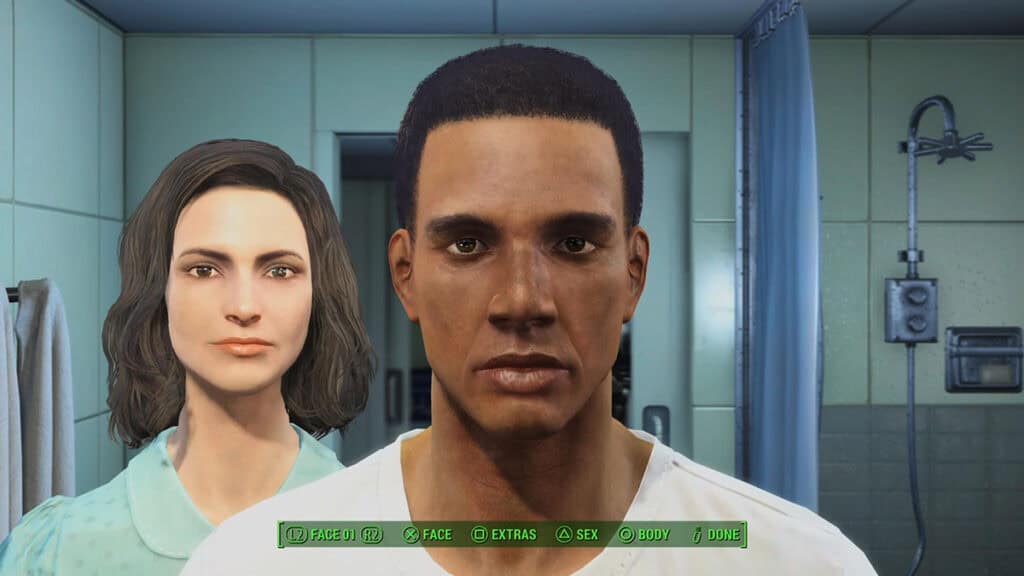 The fifth step into making Maximus in Fallout 4. 