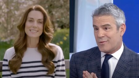 Kate Middleton and Andy Cohen