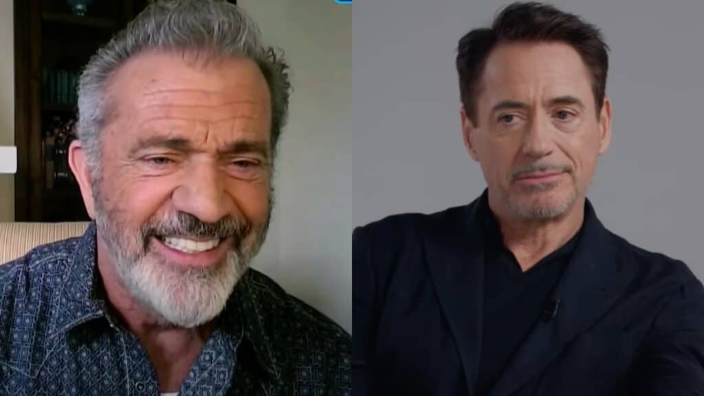 Mel Gibson and Robert Downey Jr