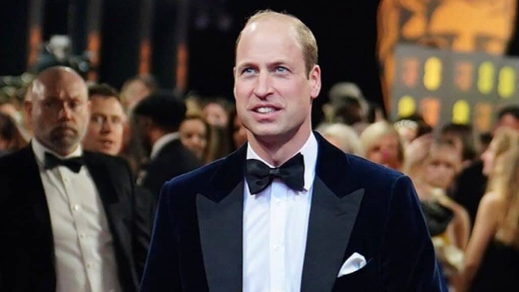 Prince William at a public event amid Kate Middleton's cancer battle.