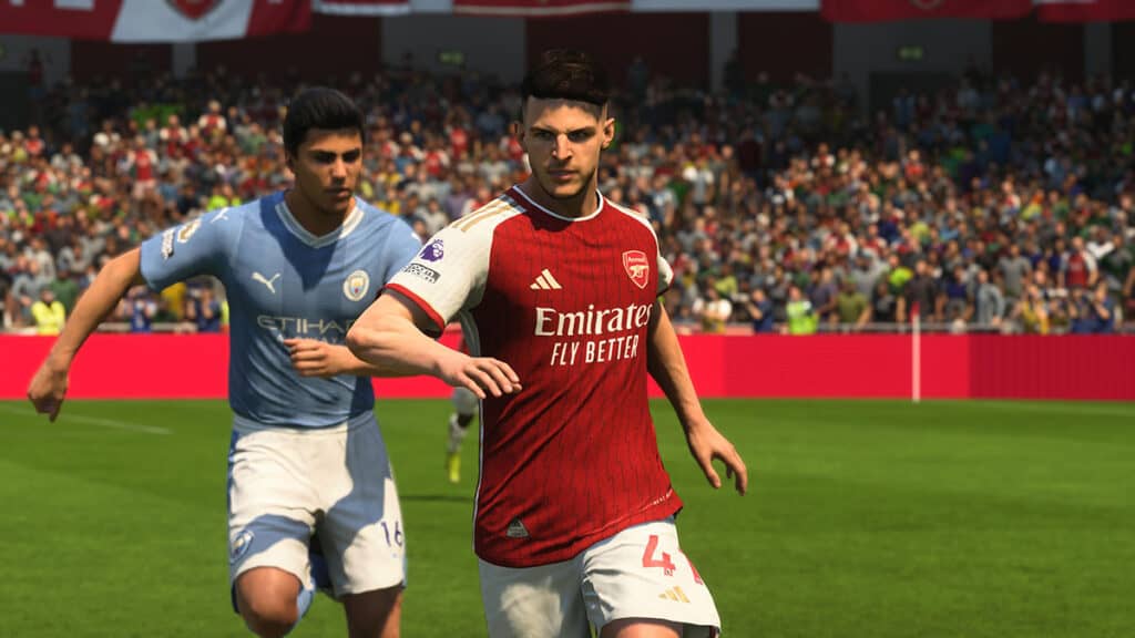 Declan Rice, as he appears on the game.