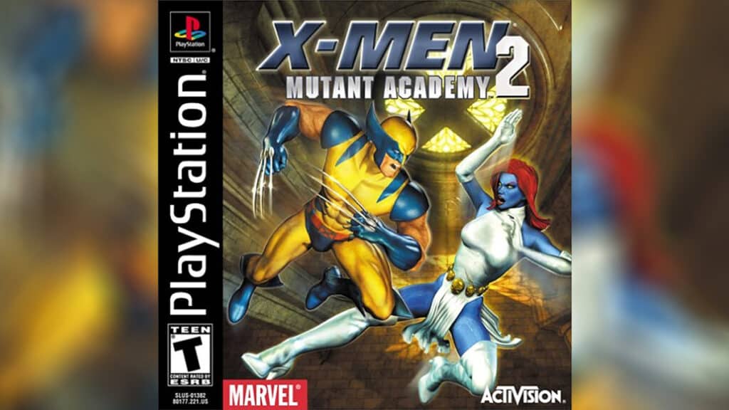 The cover for X-Men: Mutant Academy 2. 