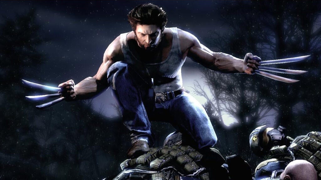Logan, tel qu'il apparaît dans l'adaptation du jeu Origins : Wolverine.