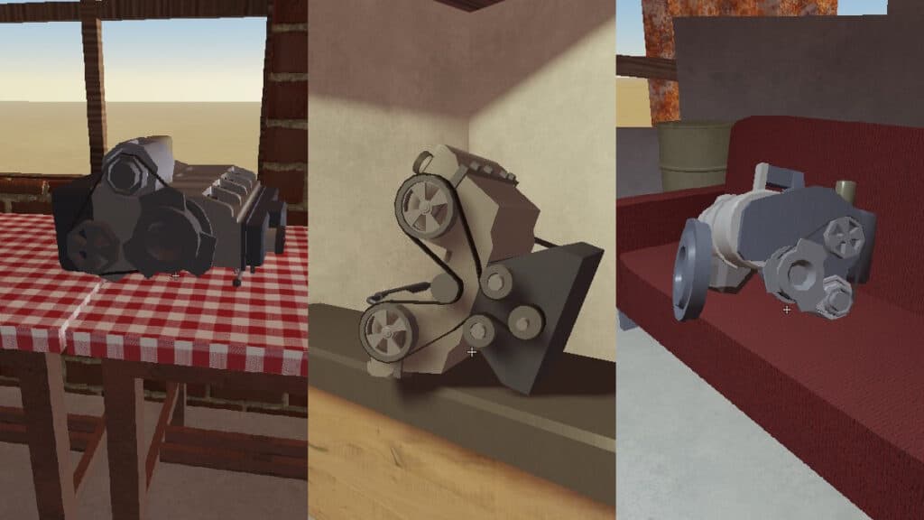 all engines in roblox a dusty trip and which ones are the best