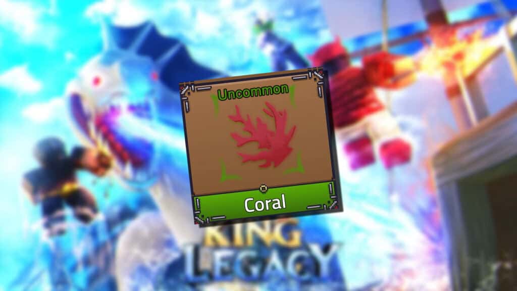 How To Get (& Use) Coral in Roblox King Legacy