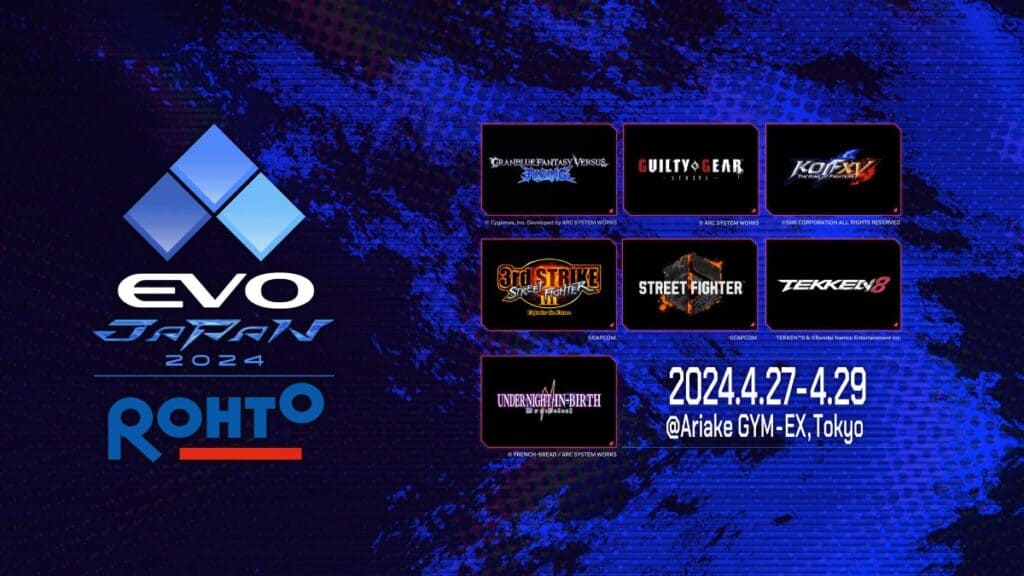 Evo Japan 2024 roundup of the winners reveals