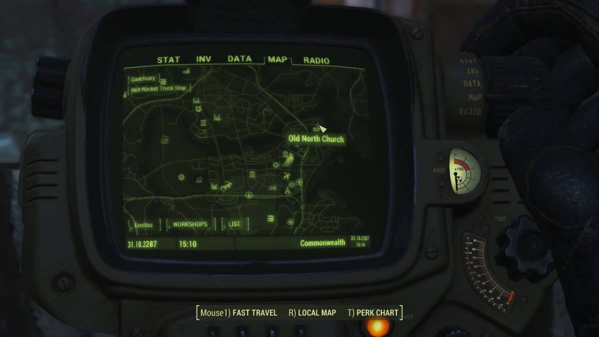Guida al codice del sentiero della libertà di Fallout 4