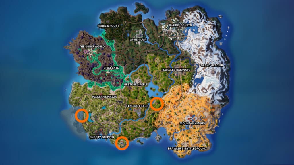 fortnite Visit Potential House Locations for Peely