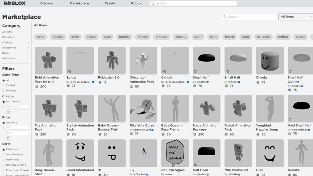 Sell UGC Items on Roblox Marketplace for Free Robux