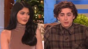 Kylie Jenner and Timothee Chalamet