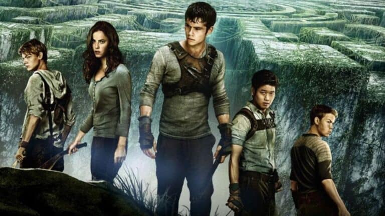 The poster for The Maze Runner