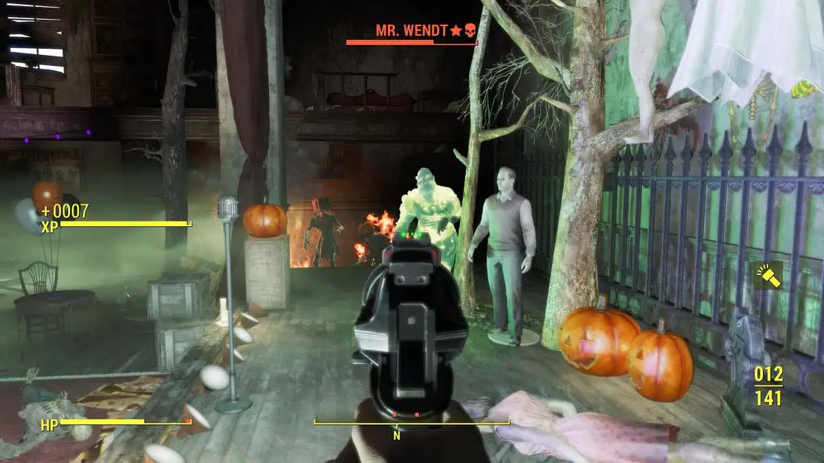 il boss finale di tutte le missioni secondarie di Hallows Eve in Fallout 4