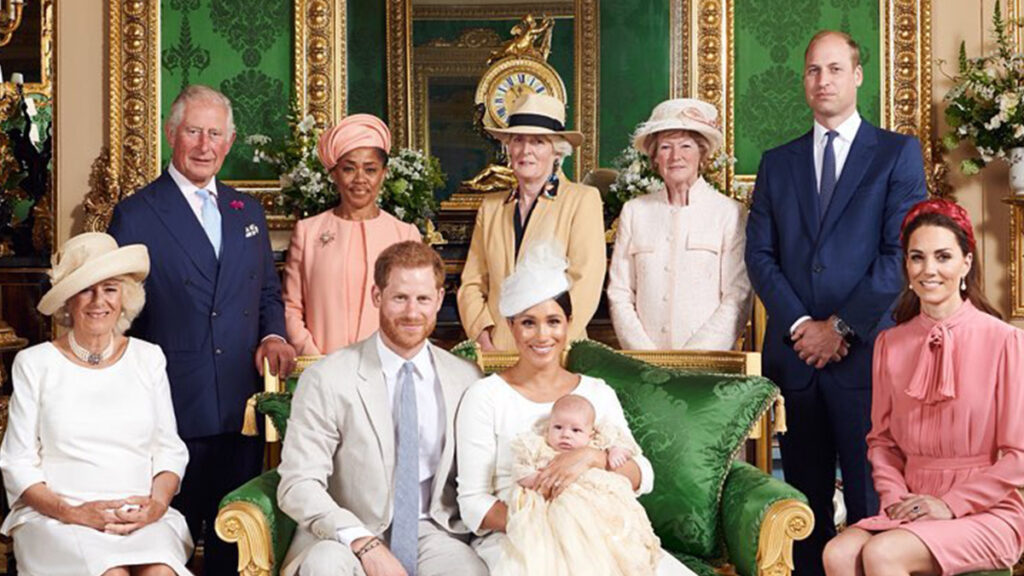 Tension has split the royal family in pieces.