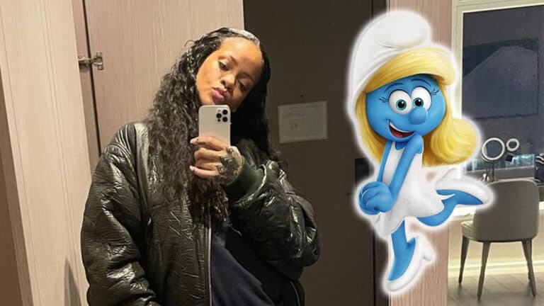 Rihanna will star as Smurfette in the new "Smurfs" movie musical