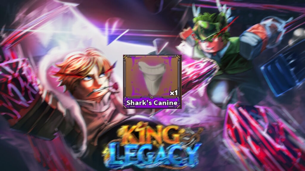 how to get and use shark canine in roblox king legacy