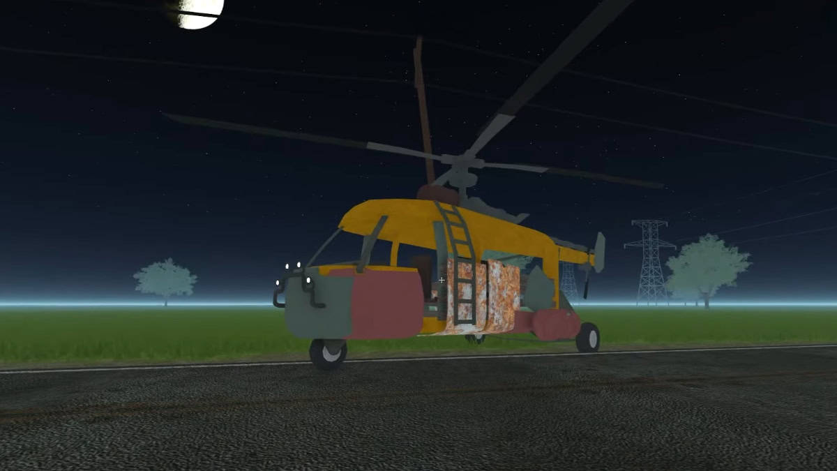Как разблокировать (и использовать) вертолет в A Dusty Trip Roblox