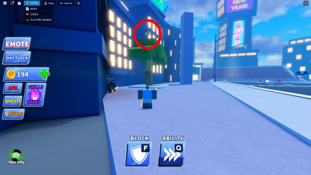 All 10 Tix Locations in Blade Ball Roblox (The Classic Event)